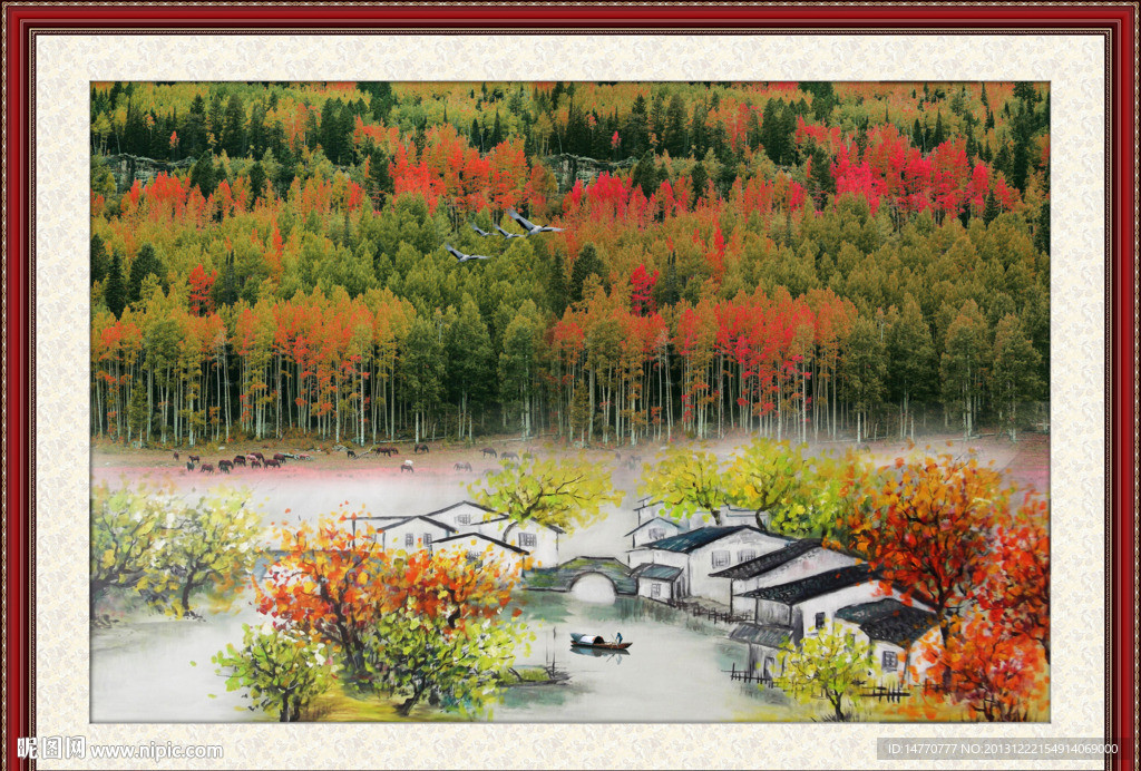 油画风景