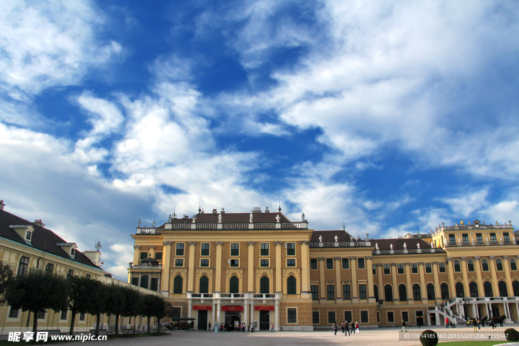 奥地利维也纳美泉宮