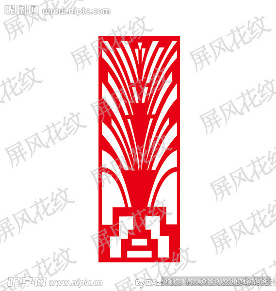 矢量镂空花纹