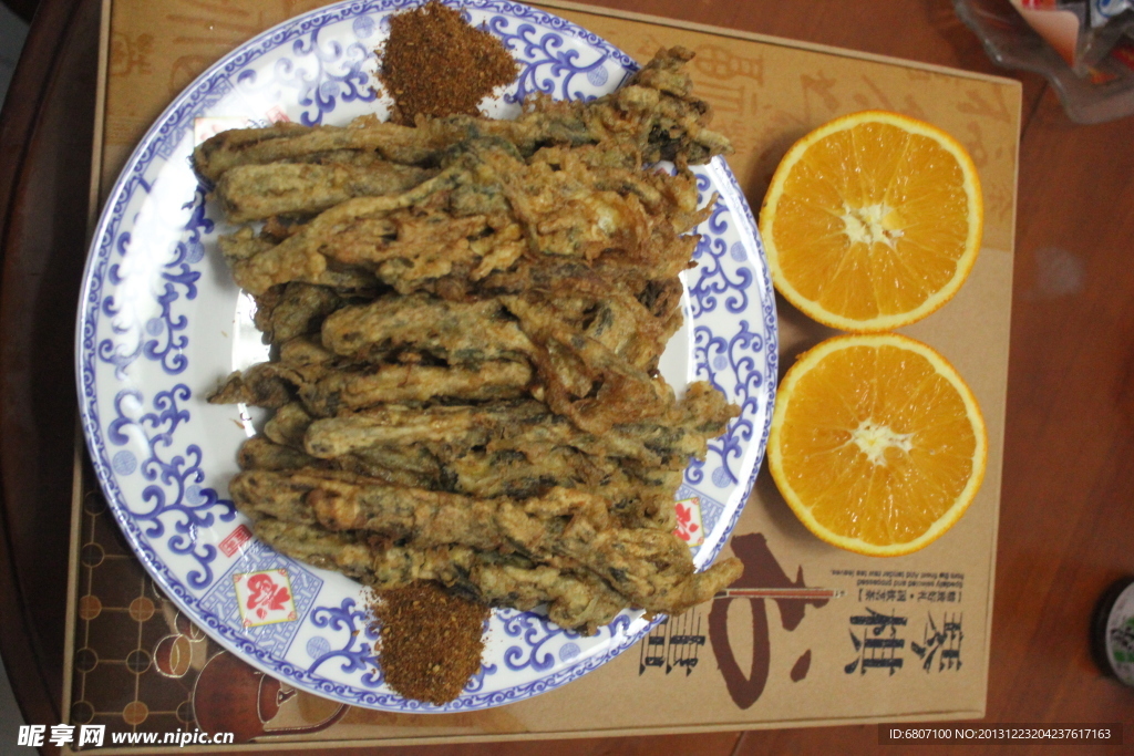 炸香椿鱼