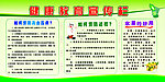 健康教育宣传栏