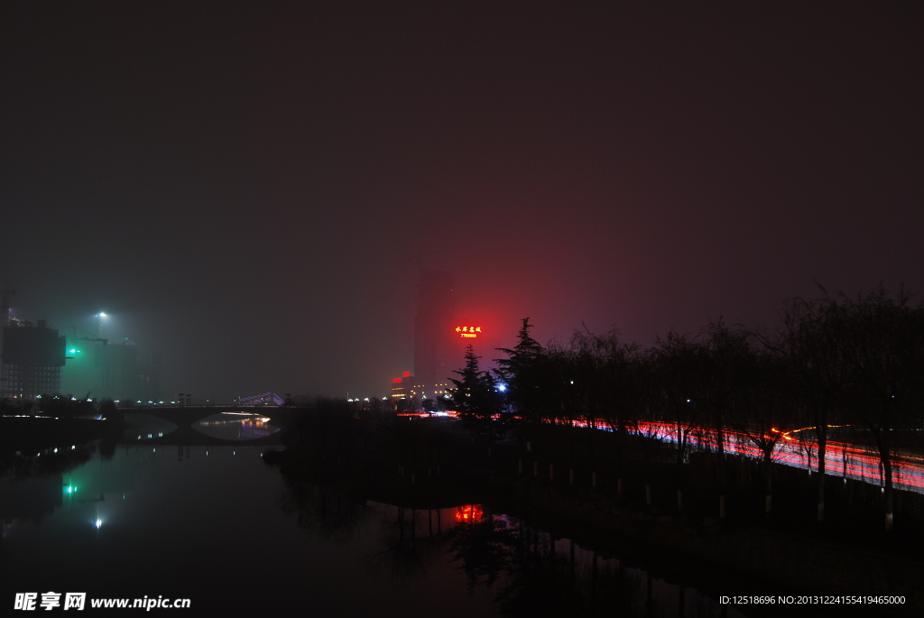 临沂涑河夜景