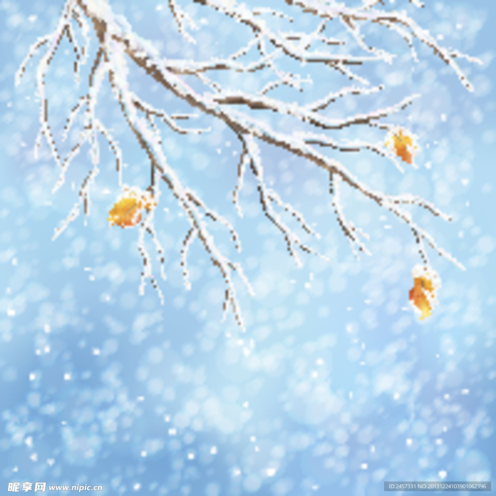 冬天雪景