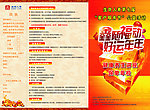 生命人寿三折页