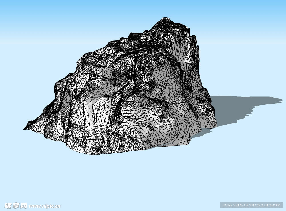 山体3D模型