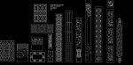 CAD灯具图案