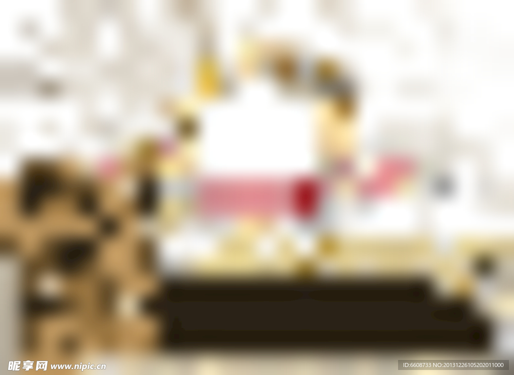 金色花纹底纹