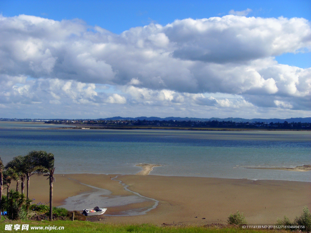 新西兰海滨风景