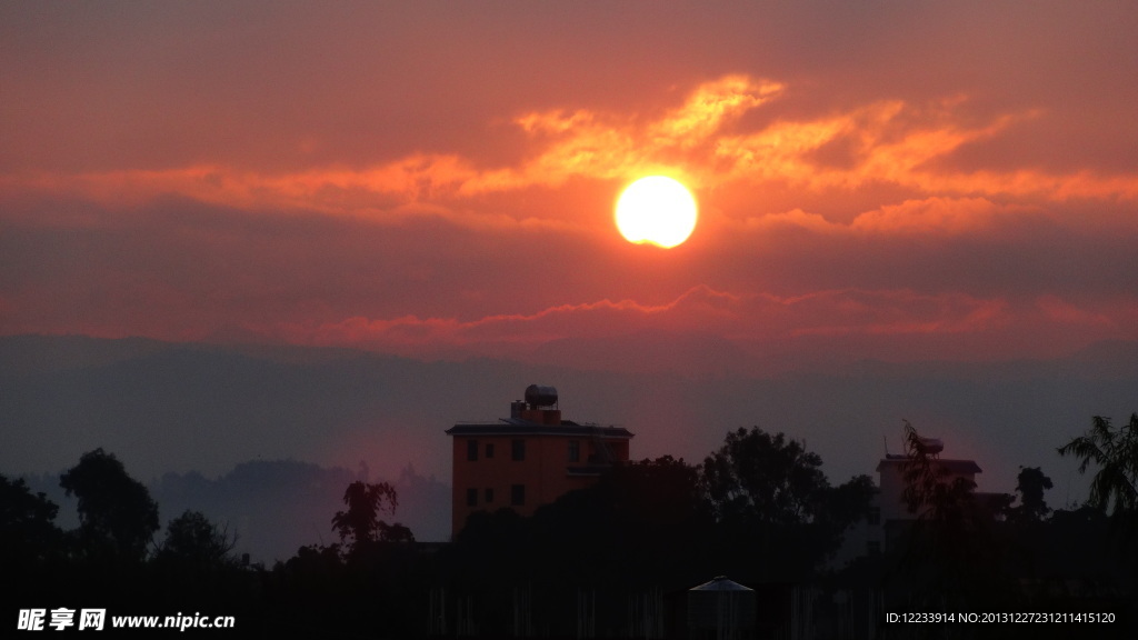 夕阳