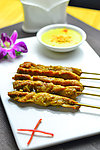 沙爹鸡肉串