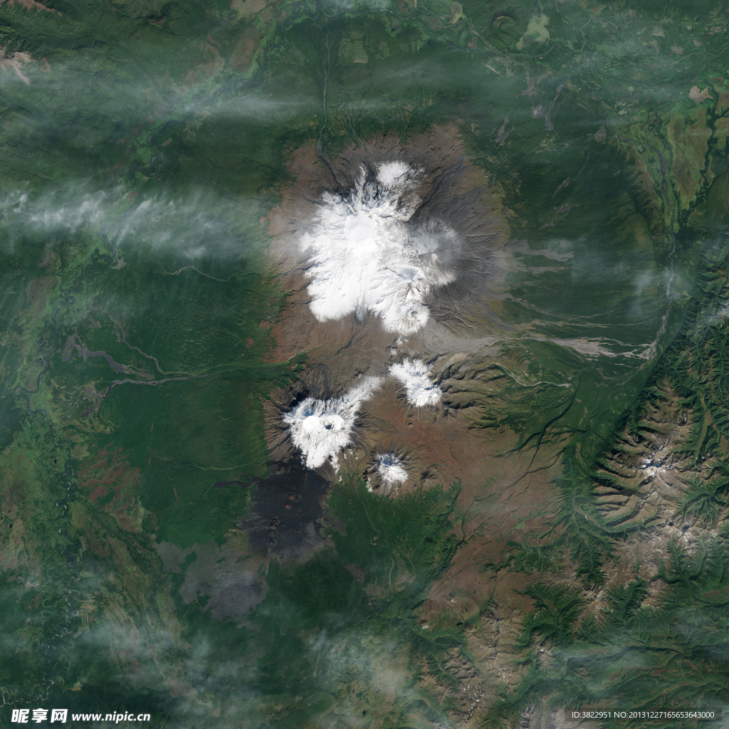 克留切夫斯克火山