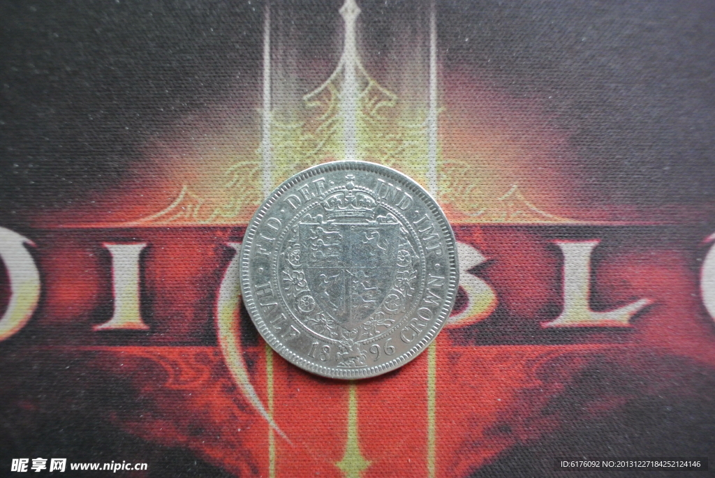 英国1896年银币