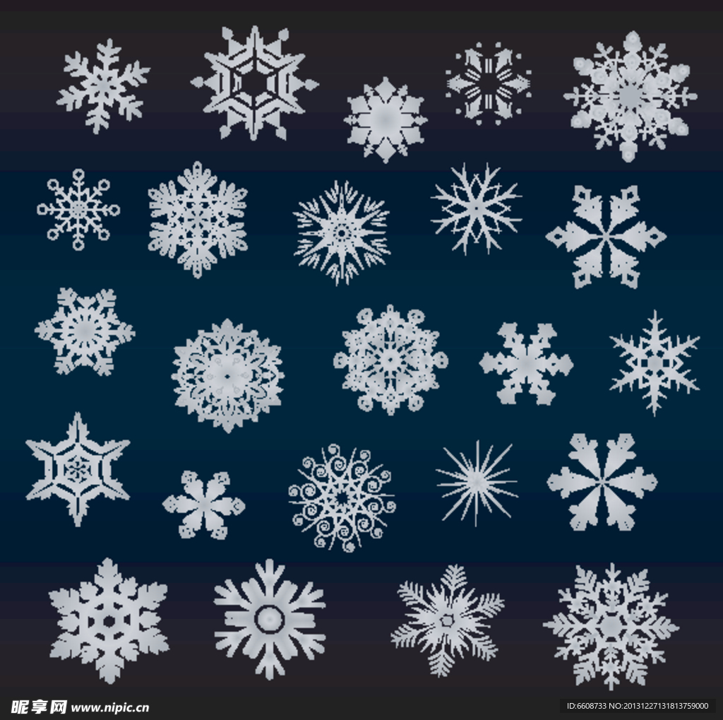 雪花设计