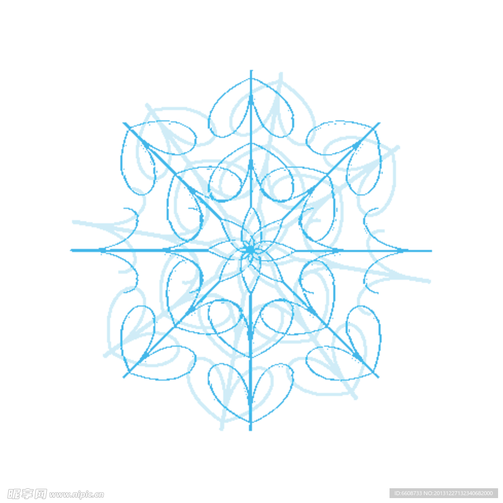雪花设计