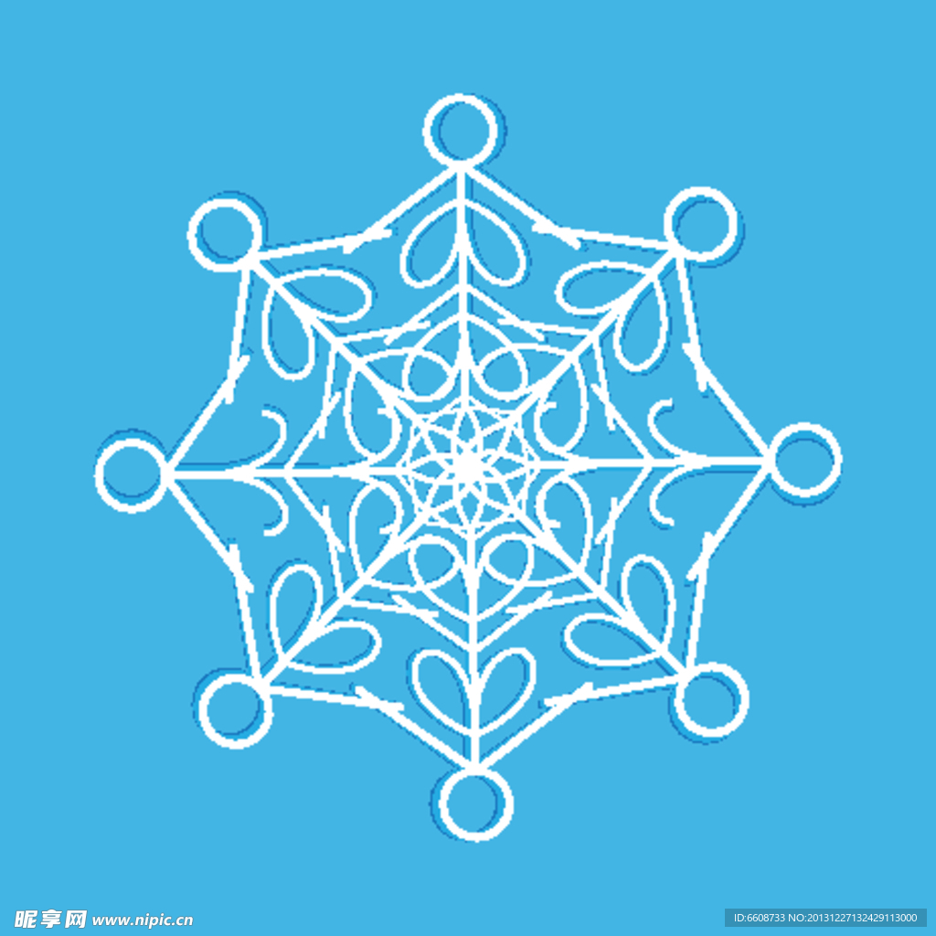 雪花设计
