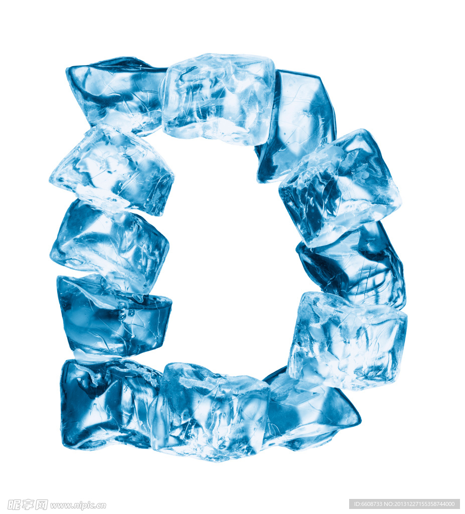冰雪字体设计