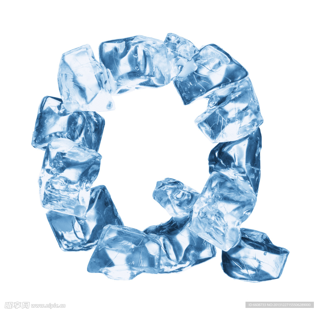 冰雪字体设计