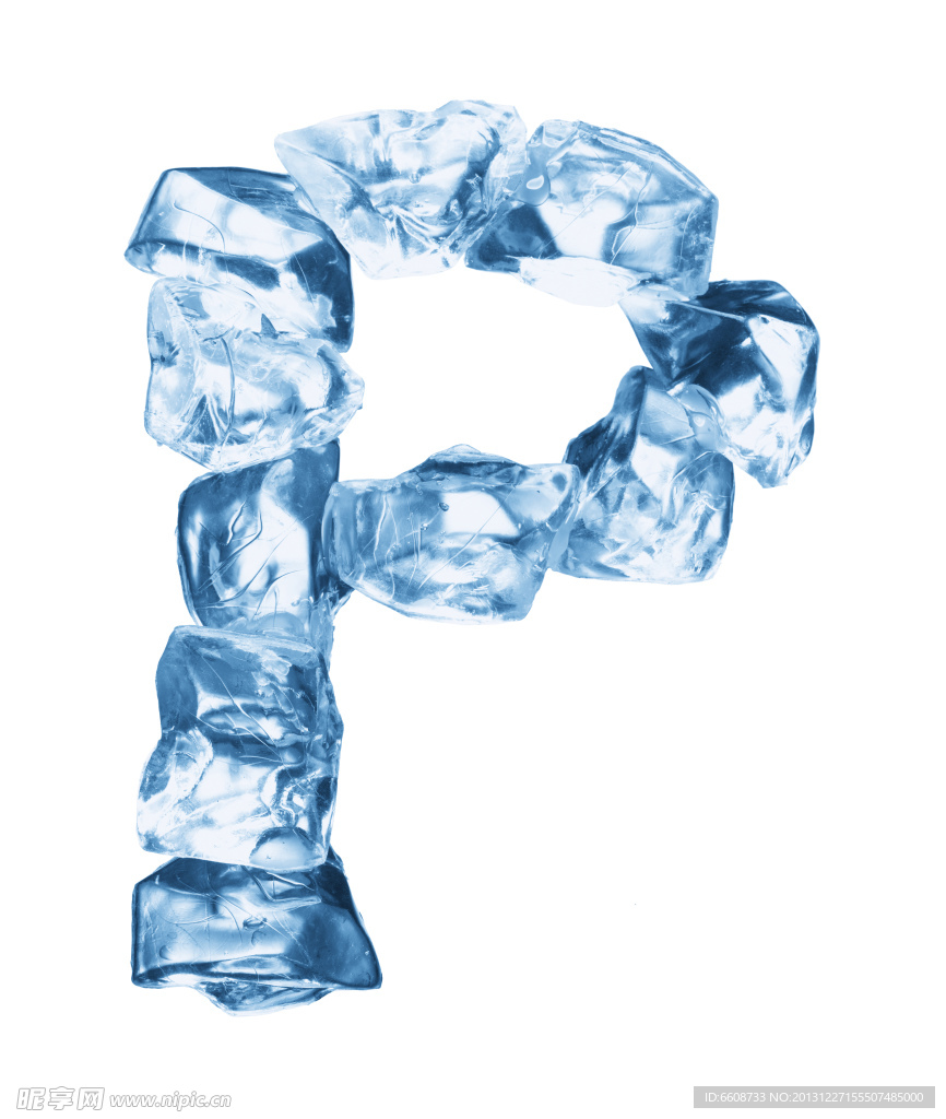 冰雪字体设计