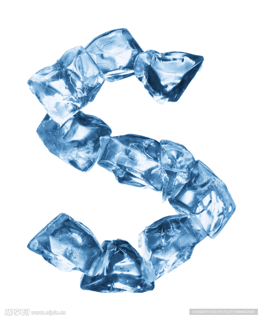 冰雪字体设计