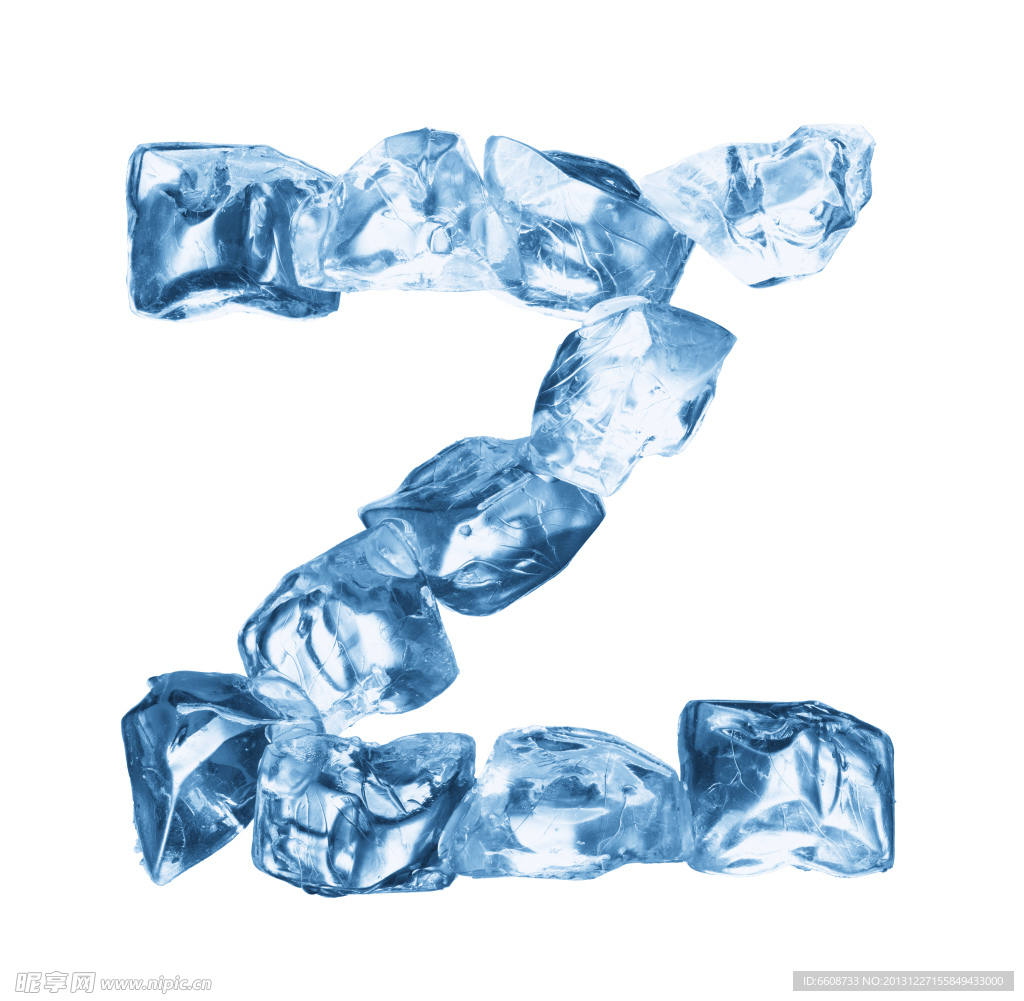 冰雪字体设计