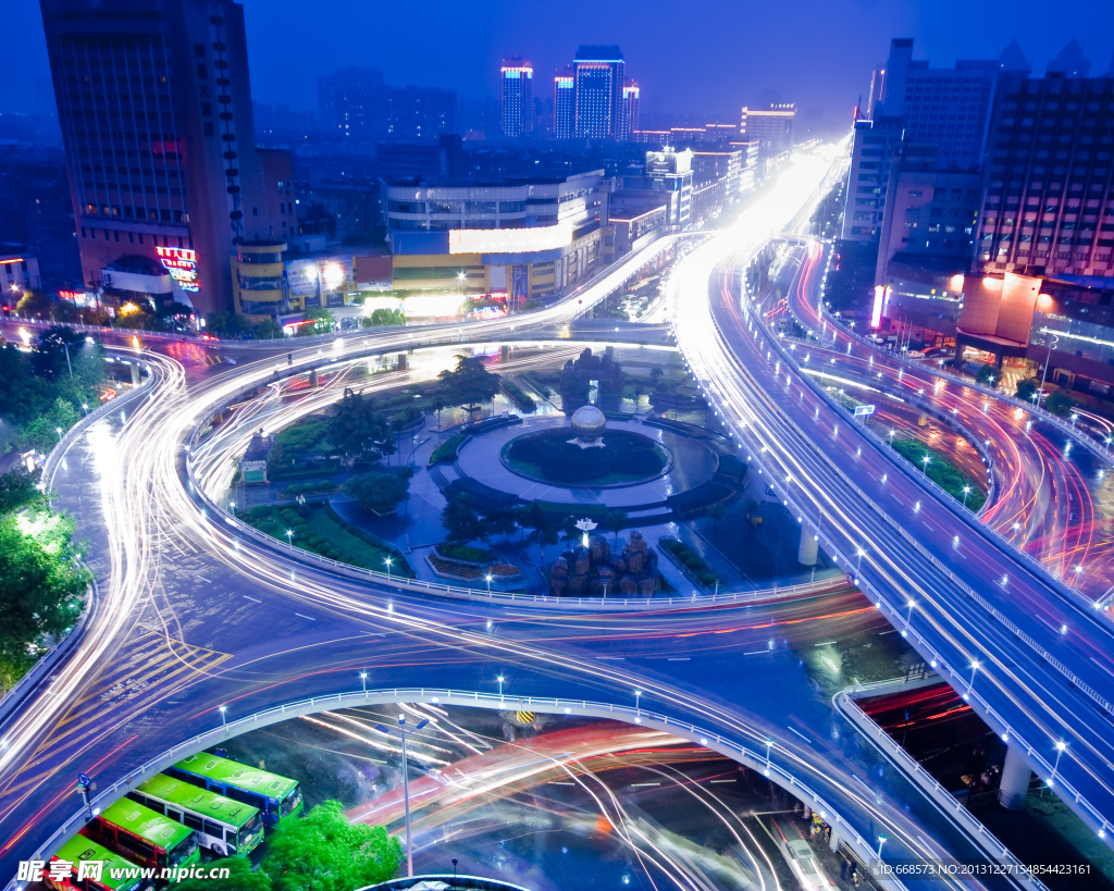 城市夜景图片素材下载