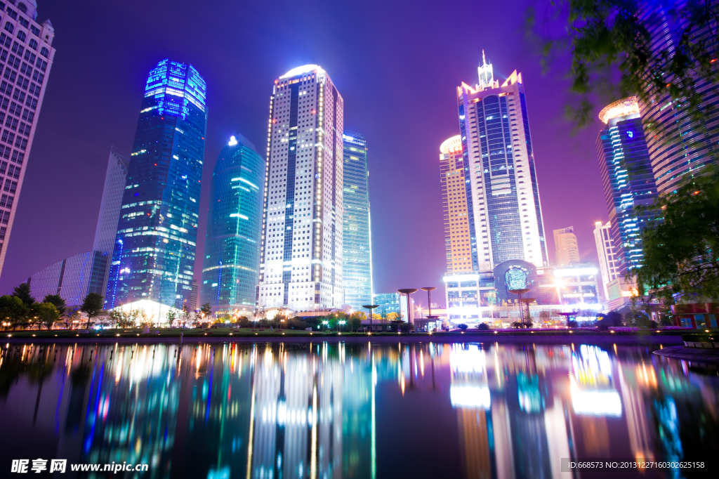 城市夜景图片素材下载