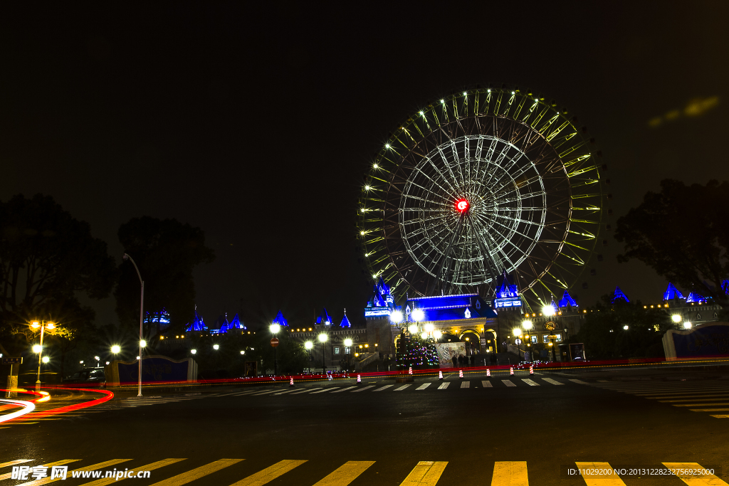 苏州金鸡湖夜景