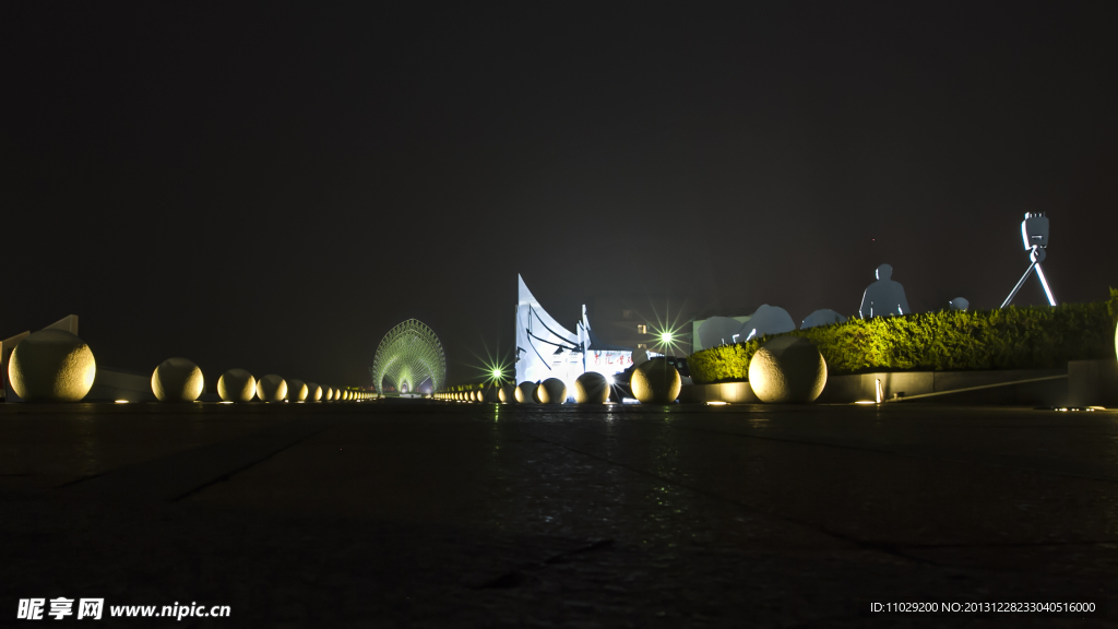 苏州金鸡湖夜景