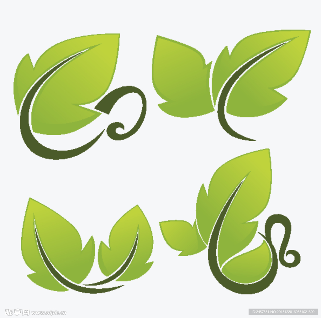 绿叶logo