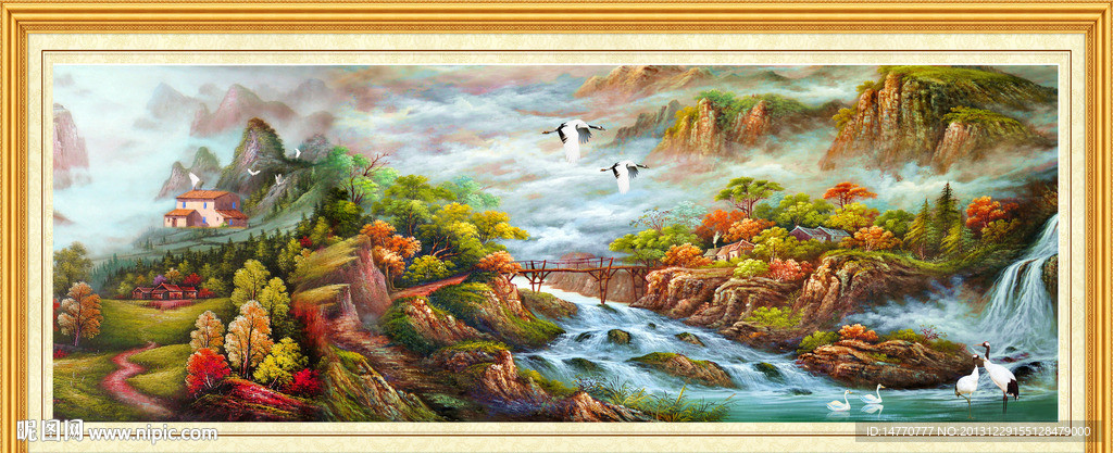 油画风景