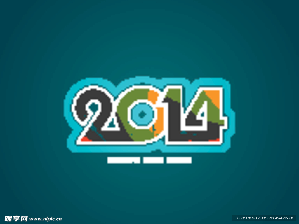 2014新年海报背景