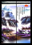 风景移门