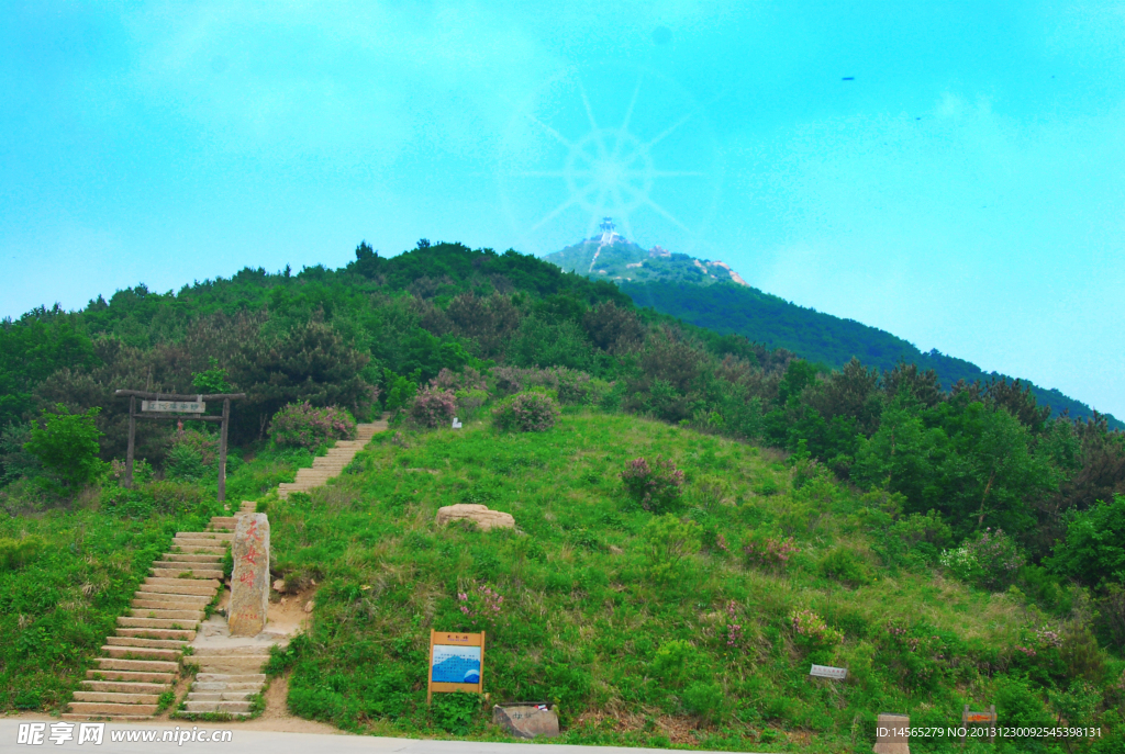 远望祖山主峰 天女峰