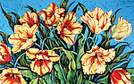 花卉油画