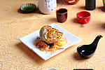 格兰鲜蟹肉焗酿响螺
