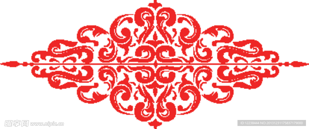 矢量花纹