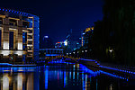 护城河夜色