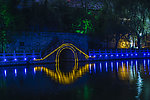 护城河夜色