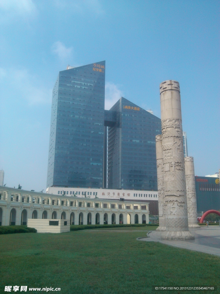 广场风景