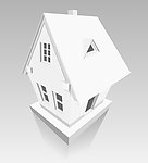 建筑模型示意图