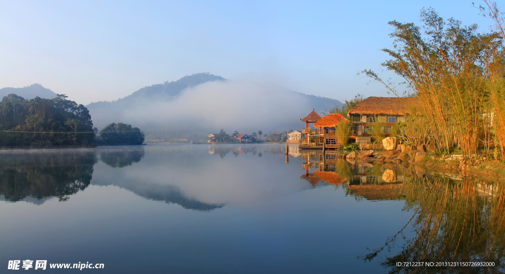 海南旅游岛水庄
