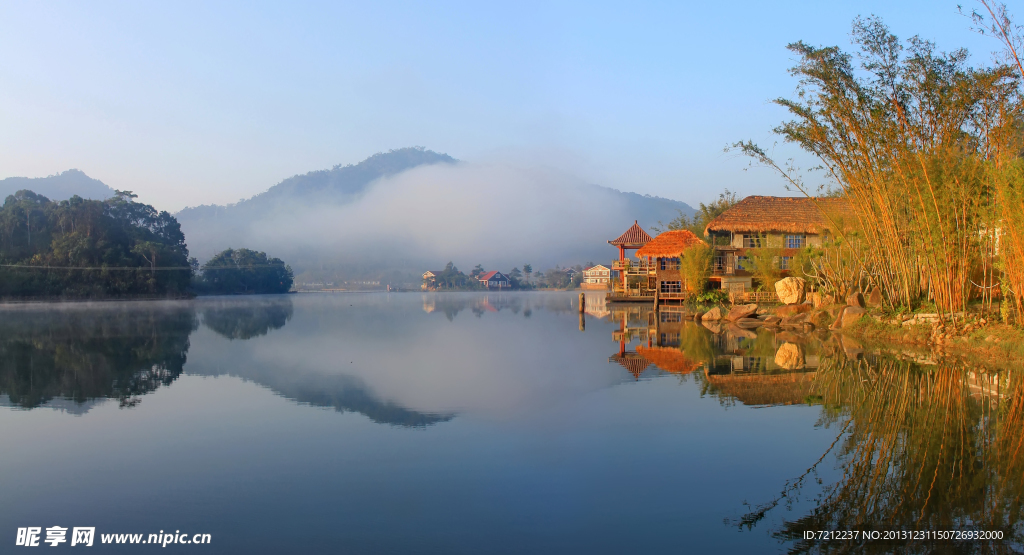 海南旅游岛水庄