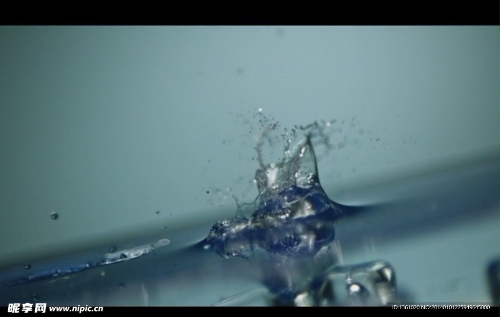 水珠冰块视频素材
