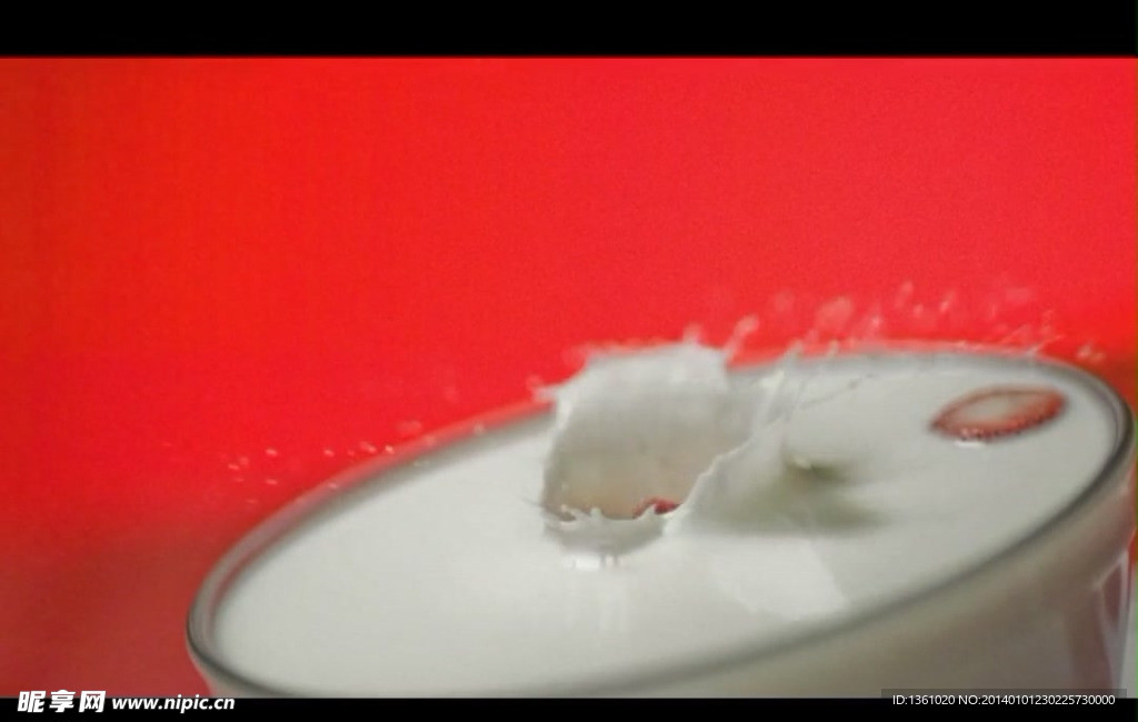 水果牛奶视频素材