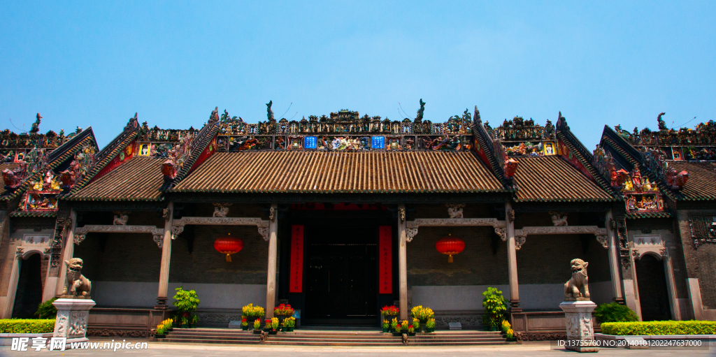 广州古建筑陈家祠