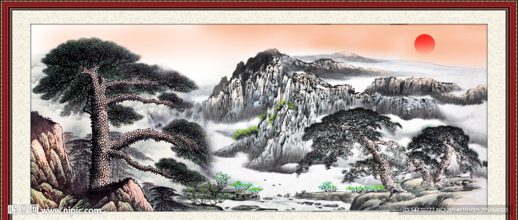 国画山水