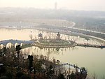 俯视湖心岛