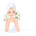 美容spa美女