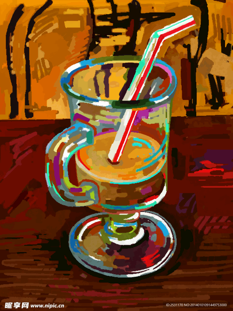 油画