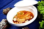 珍珠鲍鱼捞饭团